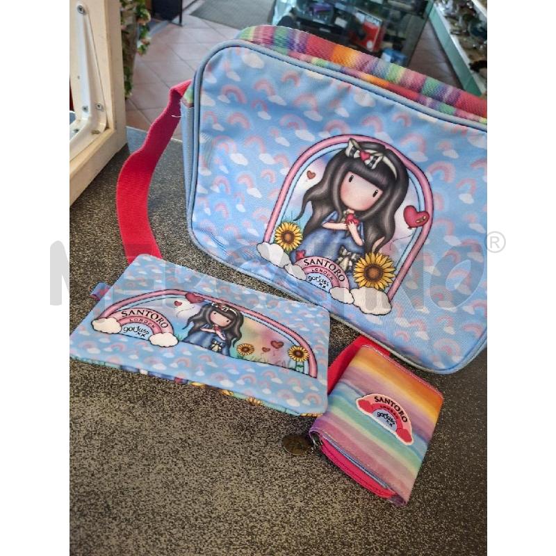 TRACOLLA+POCHETTE+PORTAFOGLIO COL SANTORO LONDON | Mercatino dell'Usato Frossasco 5