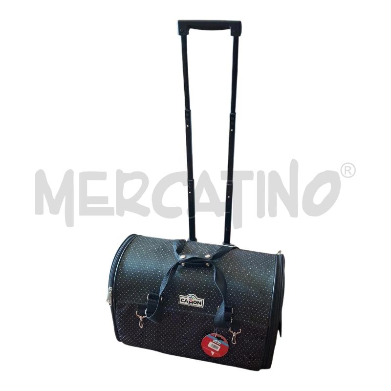 TRASPORTINO TROLLEY VERDE POIS CAMON | Mercatino dell'Usato Frossasco 1