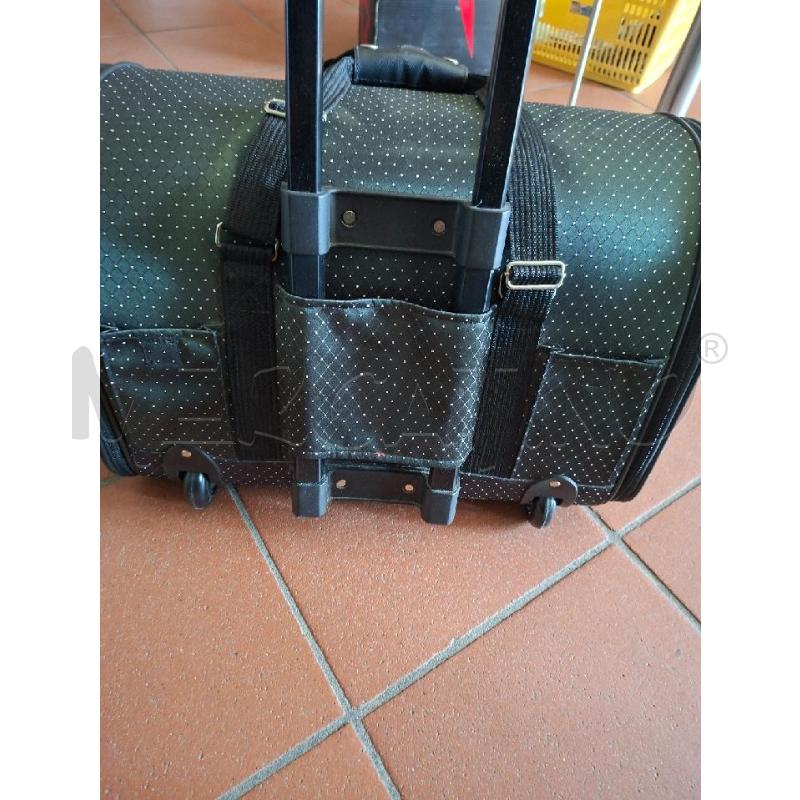 TRASPORTINO TROLLEY VERDE POIS CAMON | Mercatino dell'Usato Frossasco 2