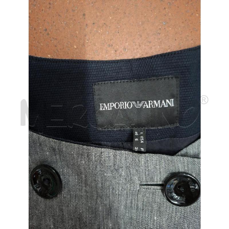 TRENCH DONNA EMPORIO ARMANI FANT GRI TG.40 | Mercatino dell'Usato Frossasco 2