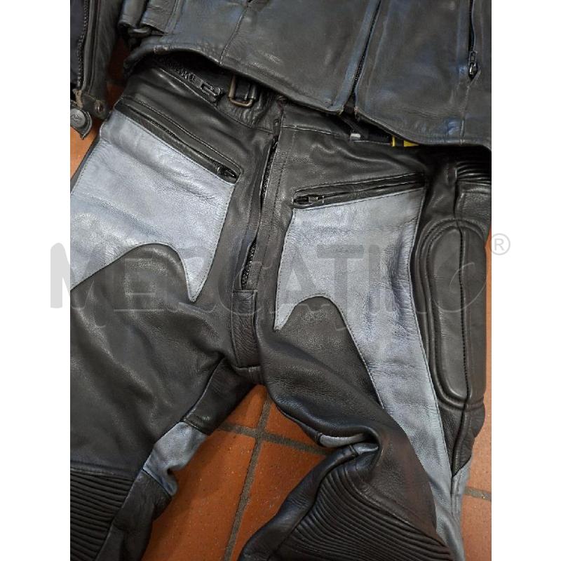 TUTA MOTO PELLE NERA MAVERIK TG.M | Mercatino dell'Usato Frossasco 3