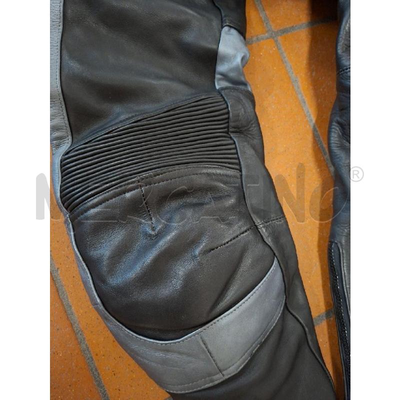 TUTA MOTO PELLE NERA MAVERIK TG.M | Mercatino dell'Usato Frossasco 4