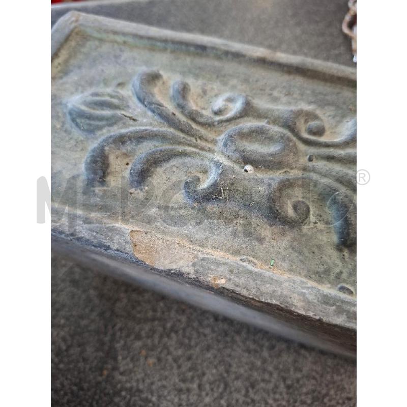 VASO 22X11X10 CER GRI PARTENON MADE IN SPAIN  | Mercatino dell'Usato Frossasco 3