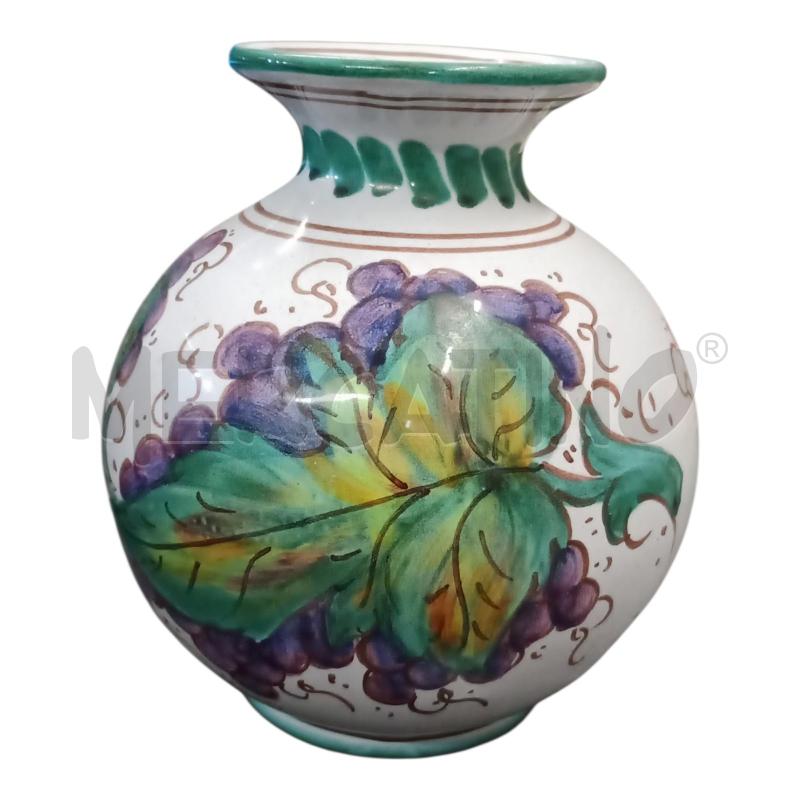 VASO H18 CER GUBBIO UVA | Mercatino dell'Usato Frossasco 1