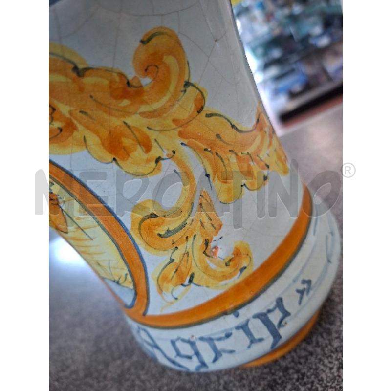 VASO H25 CER AZZ/GIALLA ANGIOLETTO | Mercatino dell'Usato Frossasco 2