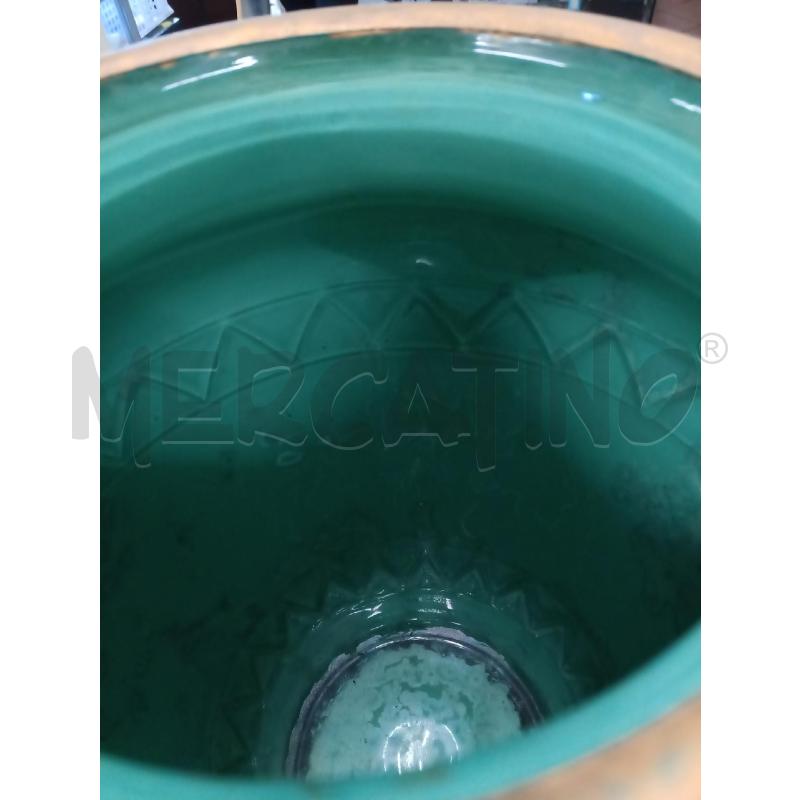 VASO H43 VETRO DEC BEIGE SCENA | Mercatino dell'Usato Frossasco 4