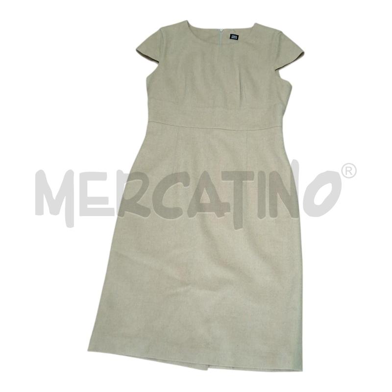 VESTITO DONNA CINZIA ROCCA BEIGE TG.42 | Mercatino dell'Usato Frossasco 1