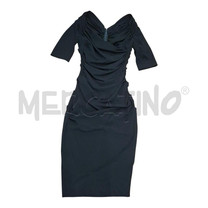 VESTITO DONNA D&G NERO DRAP. TG.42 | Mercatino dell'Usato Frossasco 1