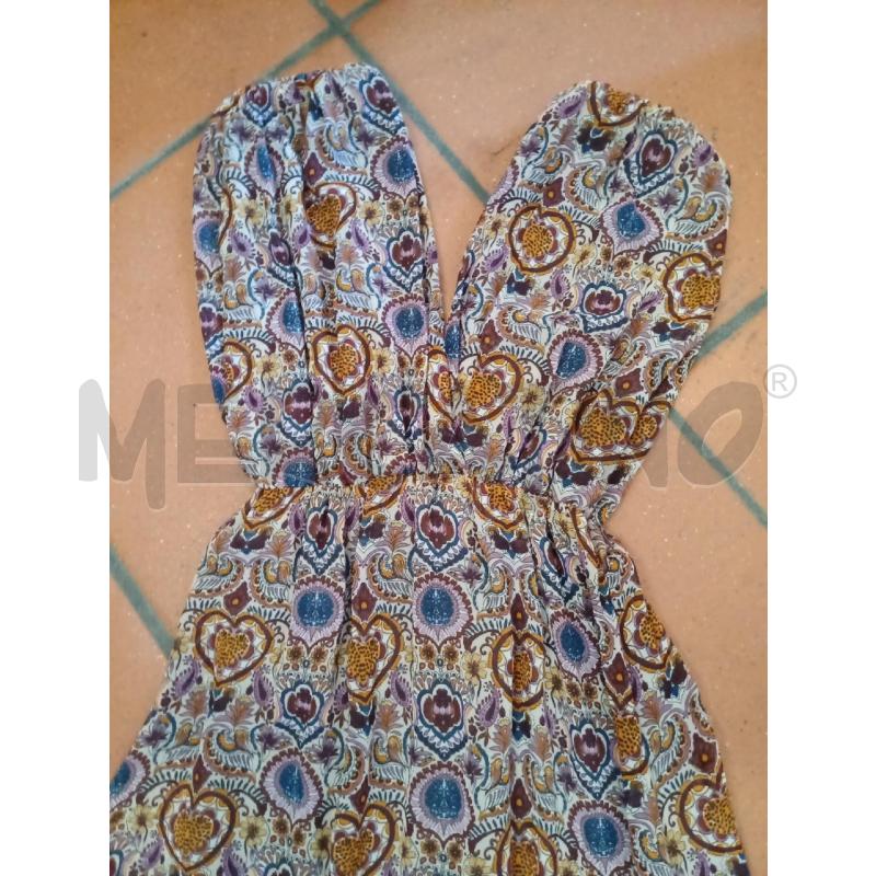 VESTITO DONNA MANGANO SC V LUNGO FANT VIOLA MARR TG.XS | Mercatino dell'Usato Frossasco 2