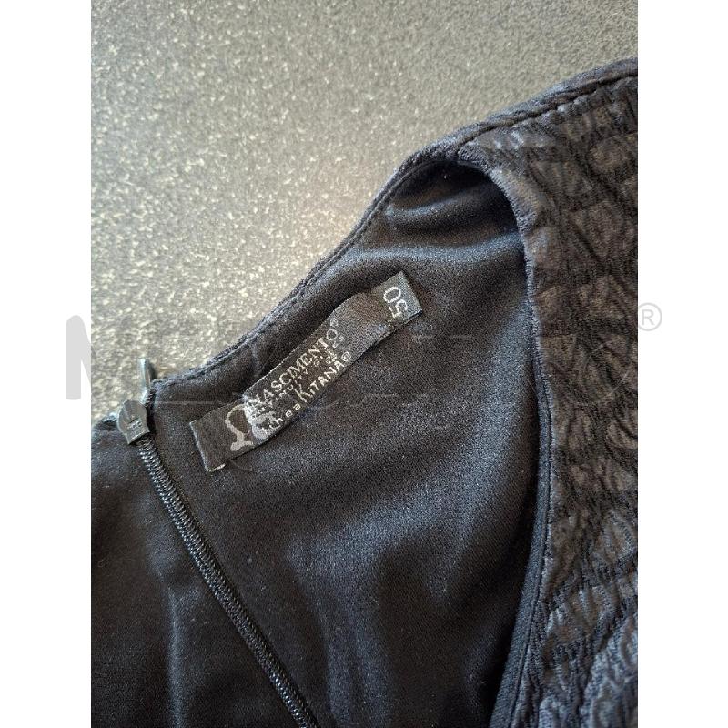 VESTITO DONNA RINASCIMENTO NERO TG.50 | Mercatino dell'Usato Frossasco 2