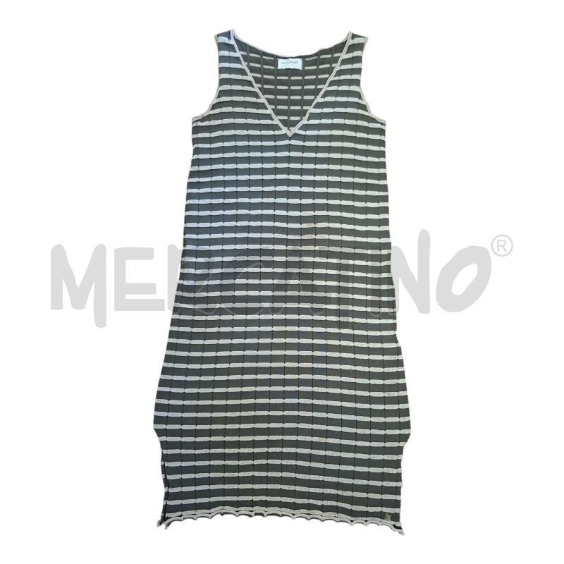 VESTITO DONNA VDE/BEIGE FALCONERI TG.S | Mercatino dell'Usato Frossasco 1