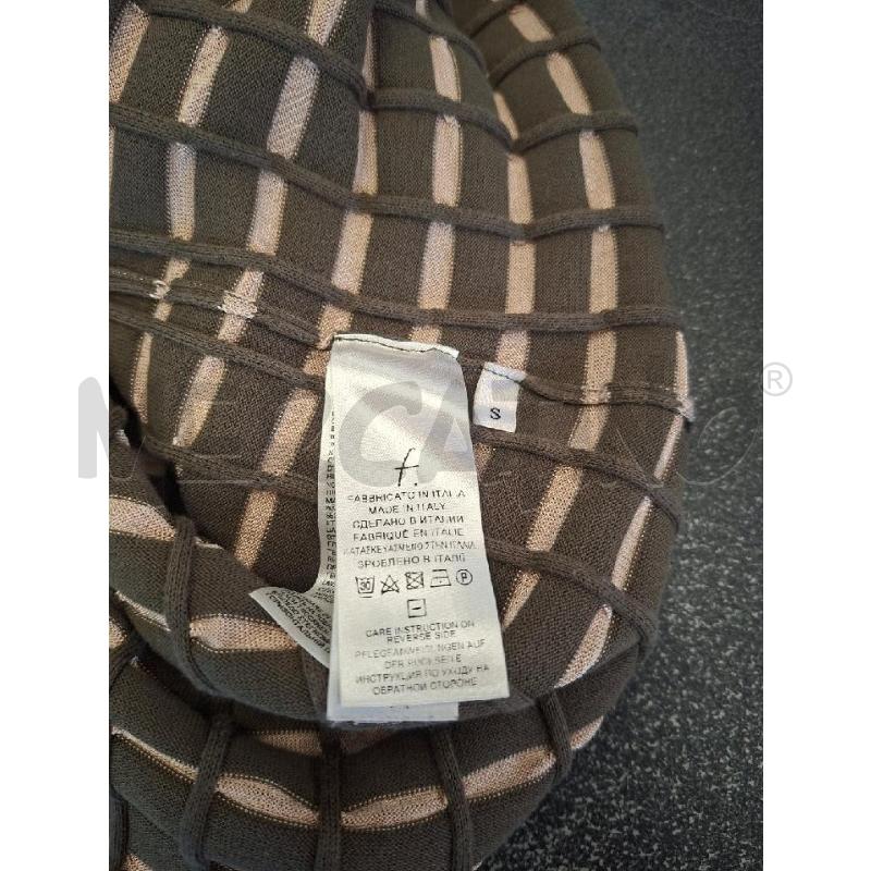 VESTITO DONNA VDE/BEIGE FALCONERI TG.S | Mercatino dell'Usato Frossasco 3