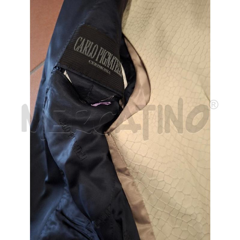 VESTITO UOMO C.PIGNATELLI PZ.3 NERO/BCO TG.54 | Mercatino dell'Usato Frossasco 4
