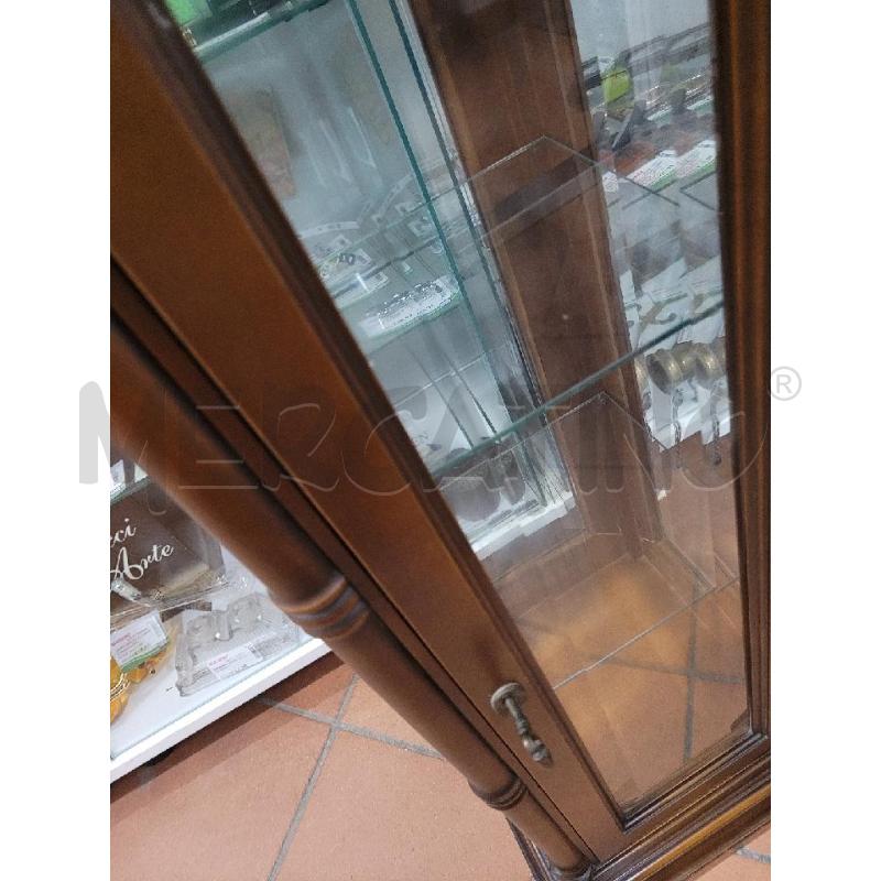 VETRINETTA 38X38X103 LEGNO SCURO | Mercatino dell'Usato Frossasco 2