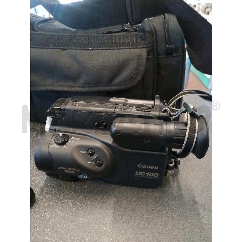 VIDEO CAMERA CANON UC100 CON BORSA | Mercatino dell'Usato Frossasco 3
