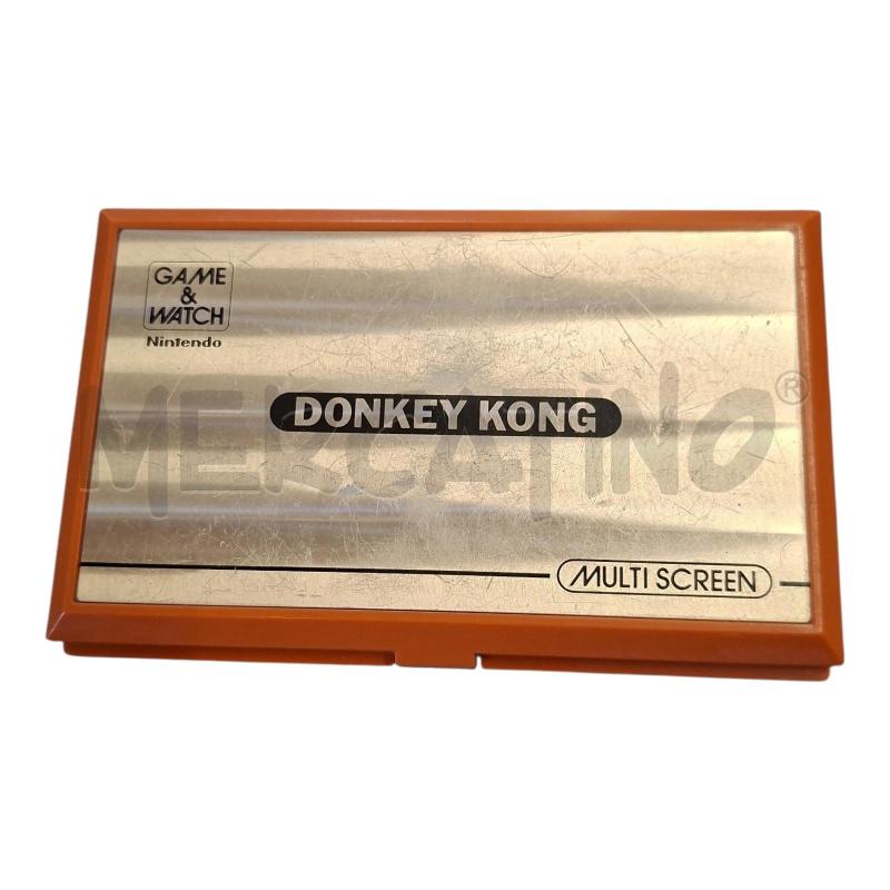 VIDEO GIOCO NINTENDO GAME&WATCH DONKEY KONG 1982 DK-52 | Mercatino dell'Usato Frossasco 1