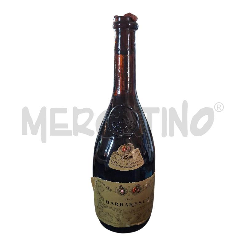 VINO DA ESPOSIZIONE BARBARESCO BERSANO 1964  | Mercatino dell'Usato Frossasco 1