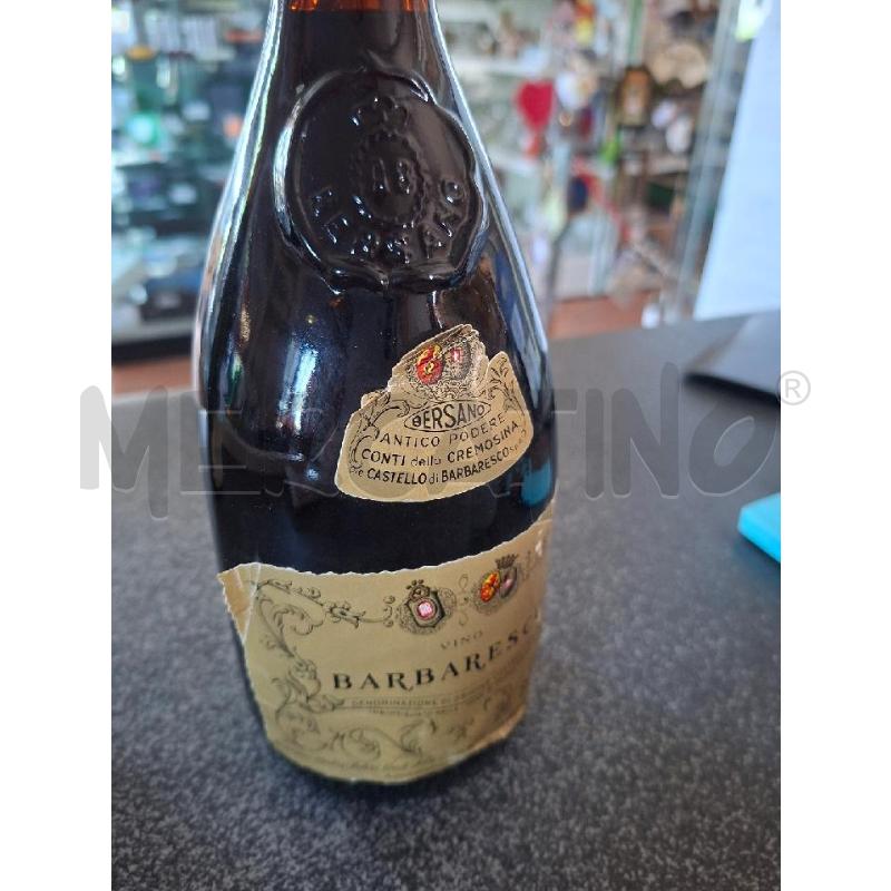 VINO DA ESPOSIZIONE BARBARESCO BERSANO 1964  | Mercatino dell'Usato Frossasco 2