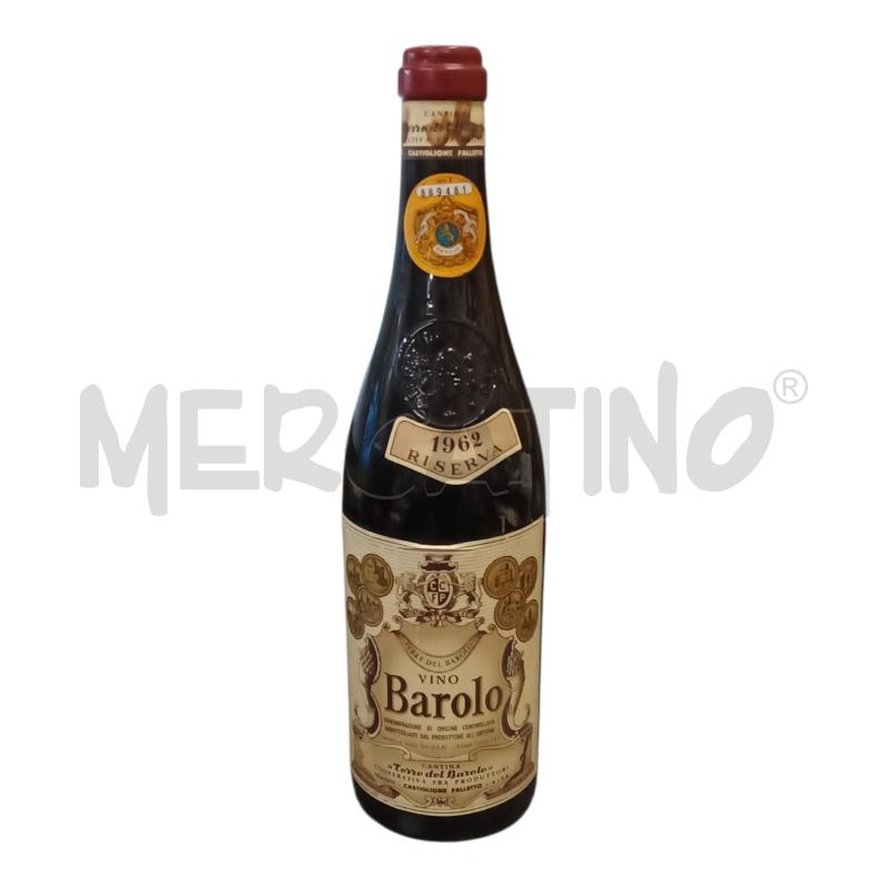 VINO DA ESPOSIZIONE BAROLO 1962 RISERVA TERRE DEL BAROLO | Mercatino dell'Usato Frossasco 1
