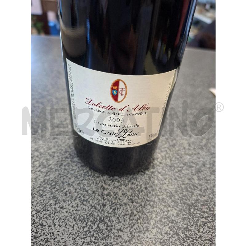 VINO DA ESPOSIZIONE DOLCETTO D'ALBA 2003 TORINO CALCIO | Mercatino dell'Usato Frossasco 4