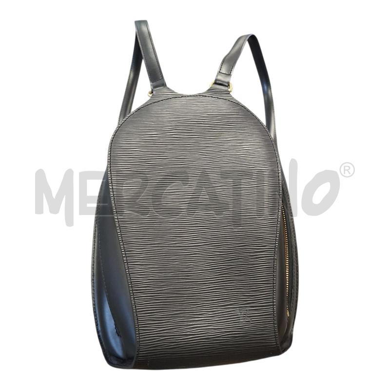ZAINETTO DONNA PELLE EPI NERO LOUIS VUITTON MABILLON VI0062 | Mercatino dell'Usato Frossasco 1