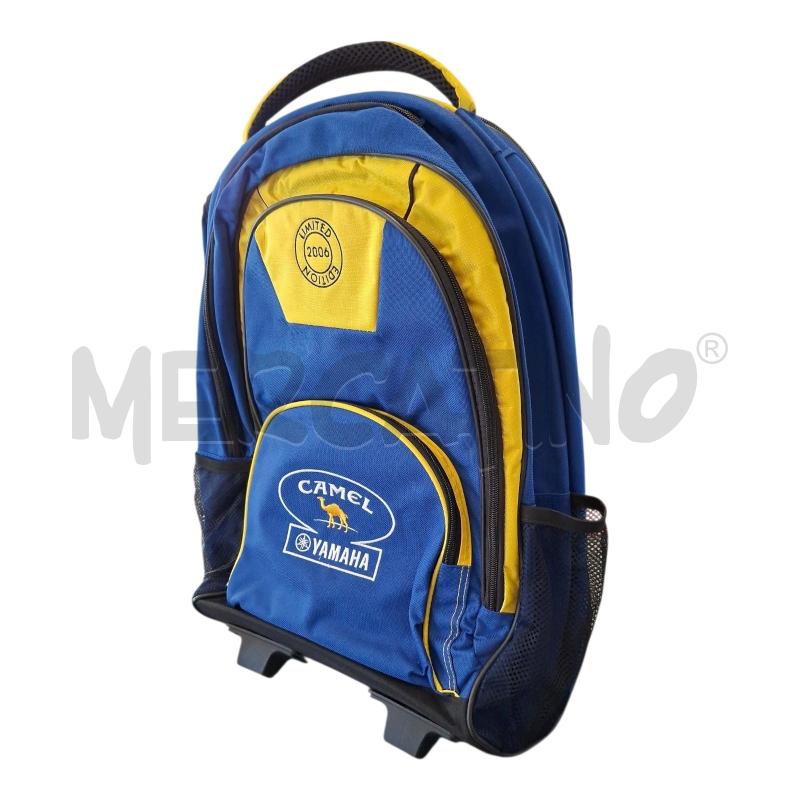 ZAINO BLU GIALLO LIMITED EDITION CAMEL YAMAHA | Mercatino dell'Usato Frossasco 1