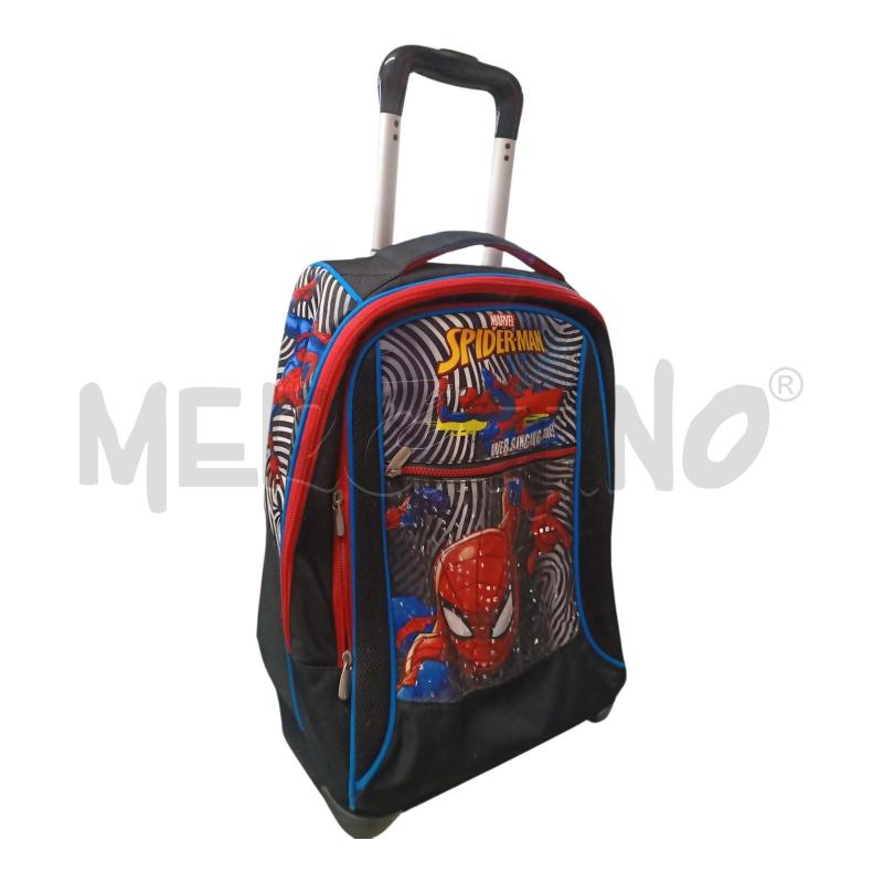 ZAINO SCUOLA NERO SPIDERMAN | Mercatino dell'Usato Frossasco 1