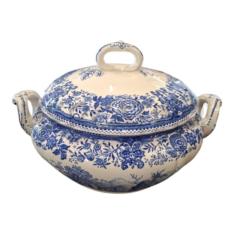 ZUPPIERA CER BCA/BLU VILLEROY&BOCH | Mercatino dell'Usato Frossasco 1