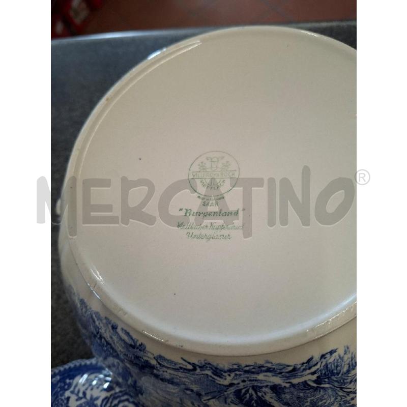 ZUPPIERA CER BCA/BLU VILLEROY&BOCH | Mercatino dell'Usato Frossasco 3