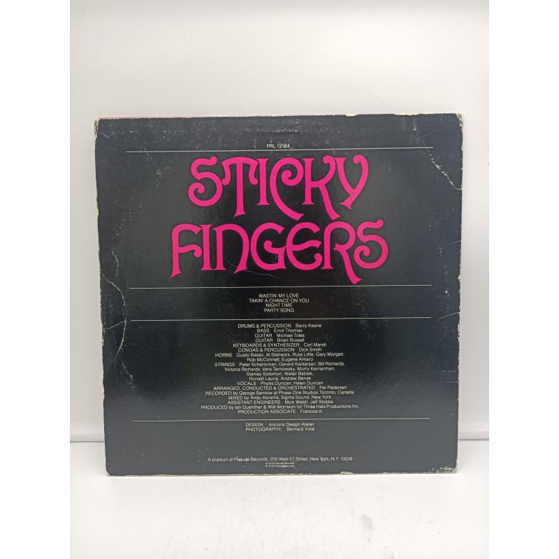 LP STICKY FINGERS - STICKY FINGERS | Mercatino dell'Usato Torino via gorizia 2