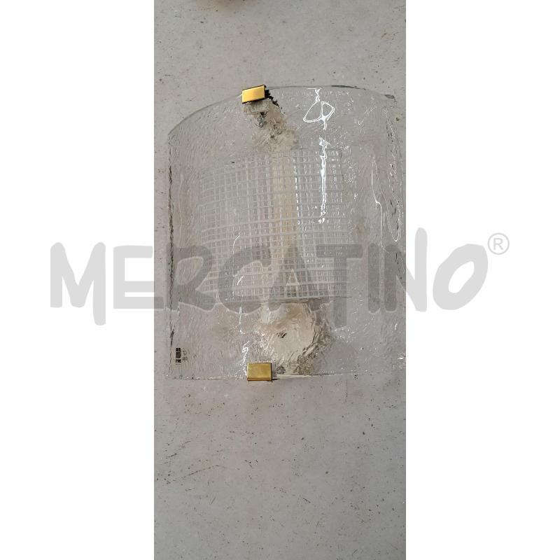 APPLIQUE VETRO GRANDE ITRE MURANO K | Mercatino dell'Usato Torino str. della pronda 1