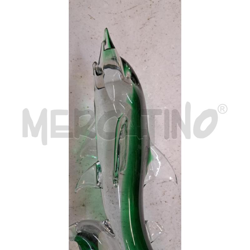 DELFINO VERDE RUBELLI MURANO K | Mercatino dell'Usato Torino str. della pronda 3