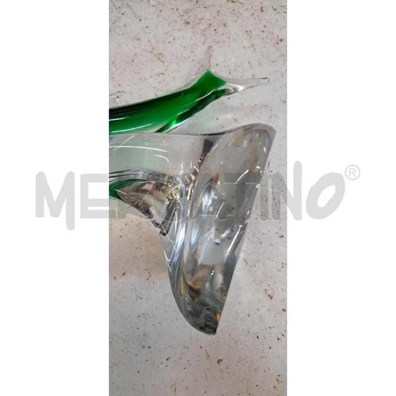 DELFINO VERDE RUBELLI MURANO K | Mercatino dell'Usato Torino str. della pronda 4