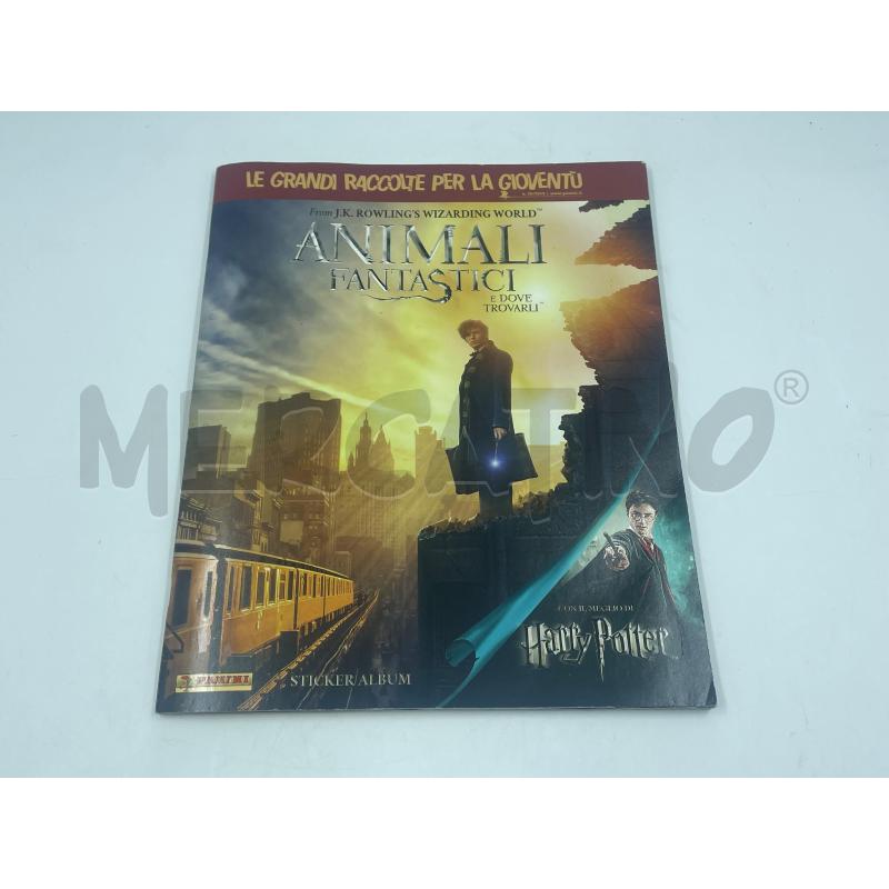 ALBUM COMPLETO ANIMALI FANTASTICI E DOVE TROVARLI | Mercatino dell'Usato Torino via ceresole 1