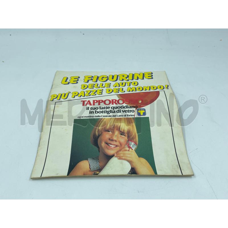 ALBUM FIGURINE DELLE AUTO PIU' PAZZE DEL MONDO | Mercatino dell'Usato Torino via ceresole 1