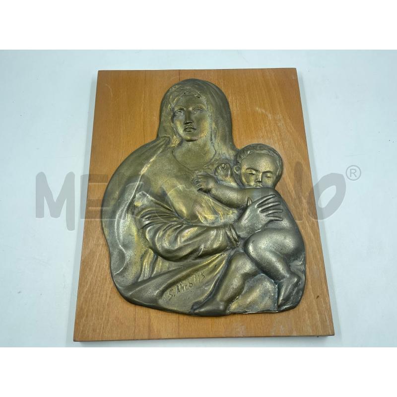 ALTORILIEVO MADONNA CON BAMBINO | Mercatino dell'Usato Torino via ceresole 3