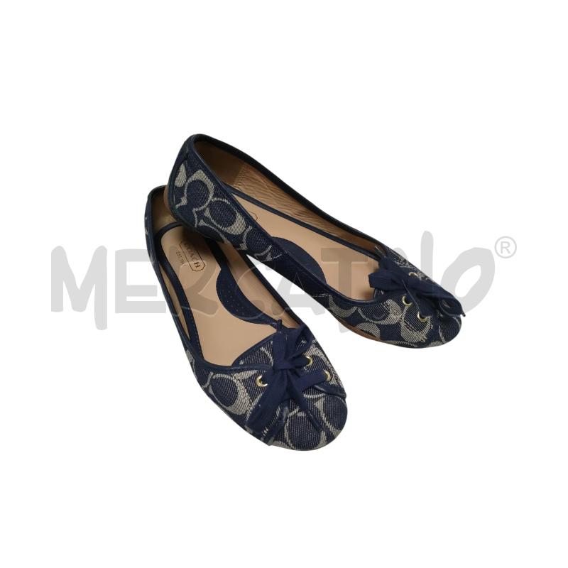 BALLERINA COACH JEANS BLU SCURO  | Mercatino dell'Usato Torino via ceresole 1