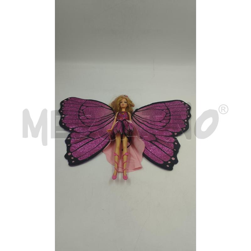 BAMBOLA BARBIE FARFALLA | Mercatino dell'Usato Torino via ceresole 1