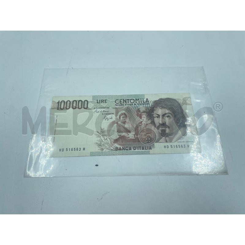 BANCONOTA 100000 LIRE PRIMO TIPO  | Mercatino dell'Usato Torino via ceresole 1