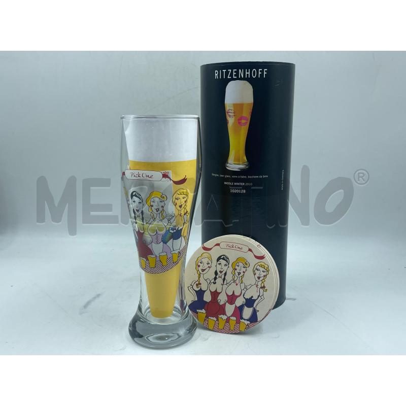 BICCHIERE BIRRA COLLEZIONE RITZENHOFF 2011 | Mercatino dell'Usato Torino via ceresole 2