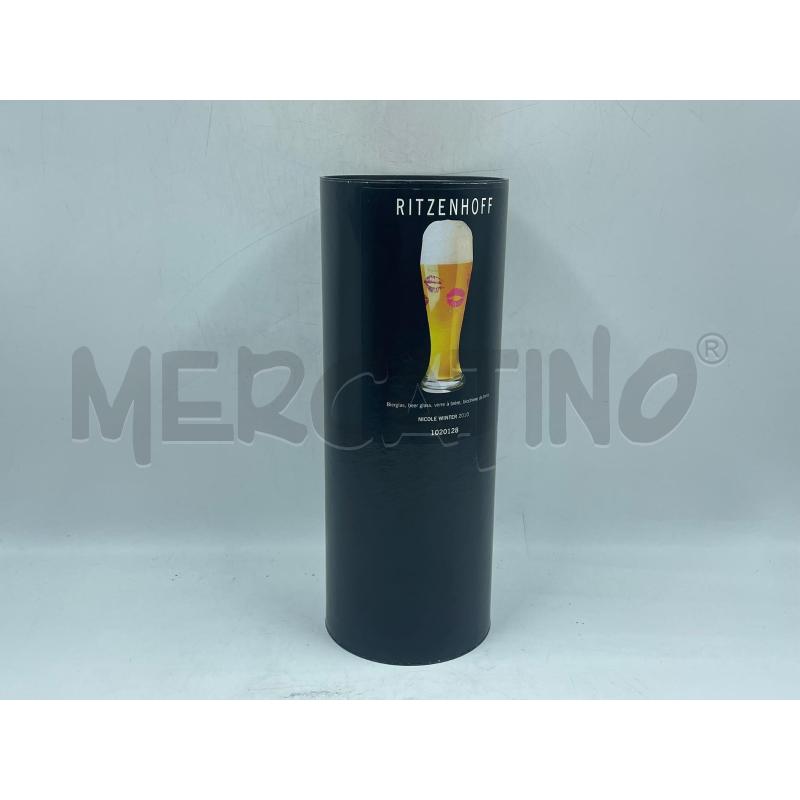 BICCHIERE BIRRA DA COLLEZIONE RITZENHOFF 2010 | Mercatino dell'Usato Torino via ceresole 1