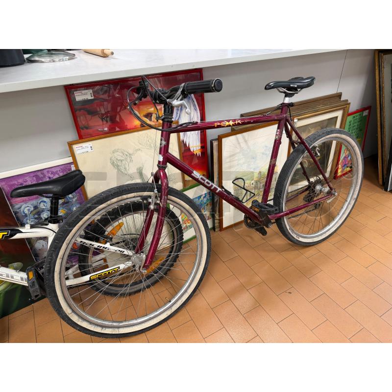 BICICLETTA UOMO SCOTT VIOLA | Mercatino dell'Usato Torino via ceresole 1