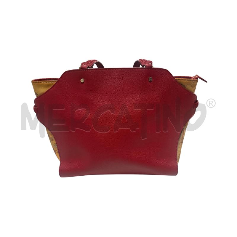 BORSA DONNA ALVIERO MARTINI 1 CLASSE PELLE ROSSA | Mercatino dell'Usato Torino via ceresole 1