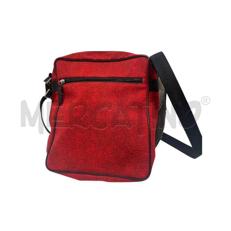 BORSA DONNA BORBONESE ROSSA A TRACOLLA COME NUOVA | Mercatino dell'Usato Torino via ceresole 1