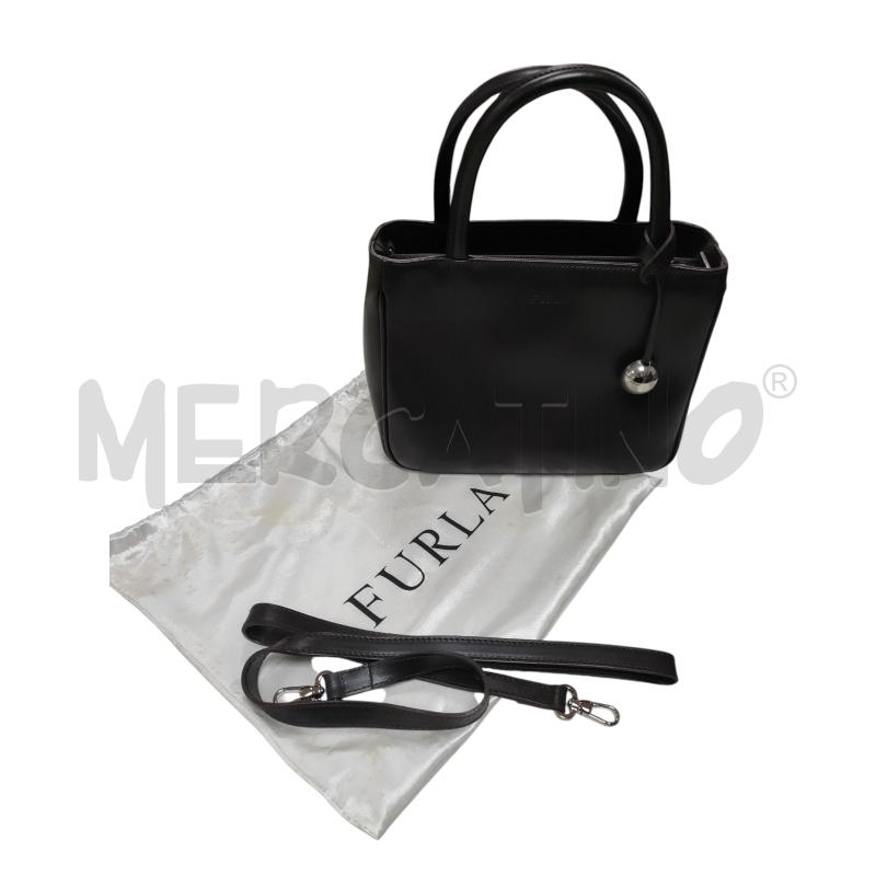BORSA DONNA FURLA VERA PELLE MARRONE  | Mercatino dell'Usato Torino via ceresole 1