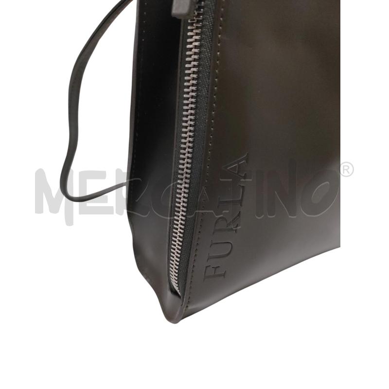 BORSA DONNA FURLA VERDE SECCHIELLO PELLE | Mercatino dell'Usato Torino via ceresole 4