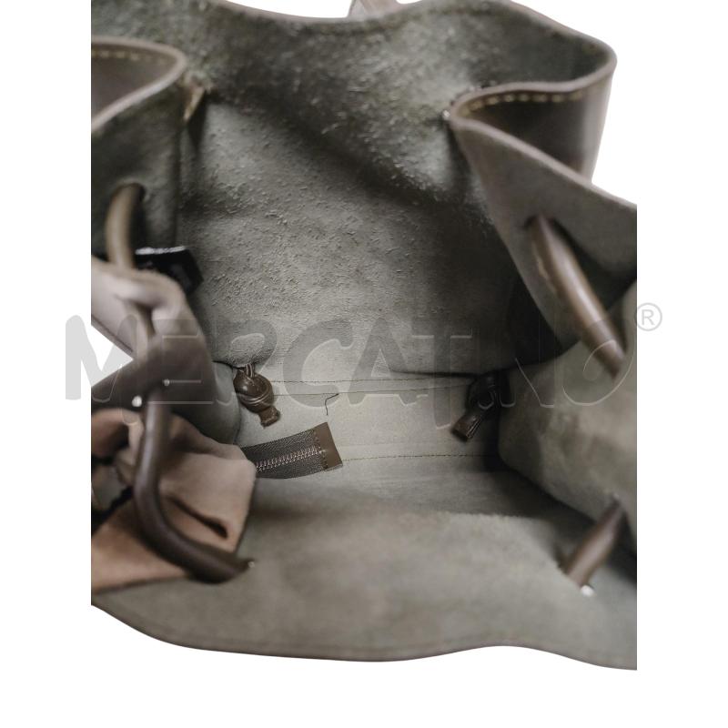 BORSA DONNA FURLA VERDE SECCHIELLO PELLE | Mercatino dell'Usato Torino via ceresole 5