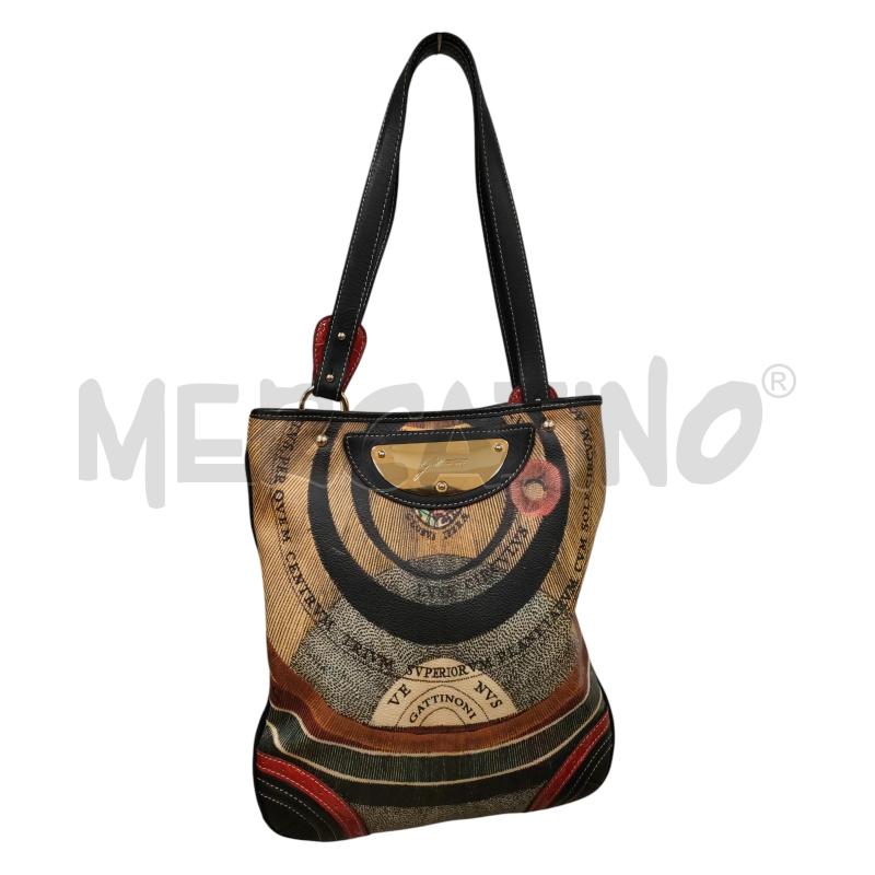 BORSA DONNA GATTINONI INSERTI ROSSO  | Mercatino dell'Usato Torino via ceresole 1