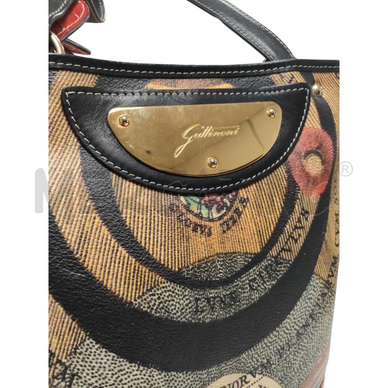 BORSA DONNA GATTINONI INSERTI ROSSO  | Mercatino dell'Usato Torino via ceresole 3