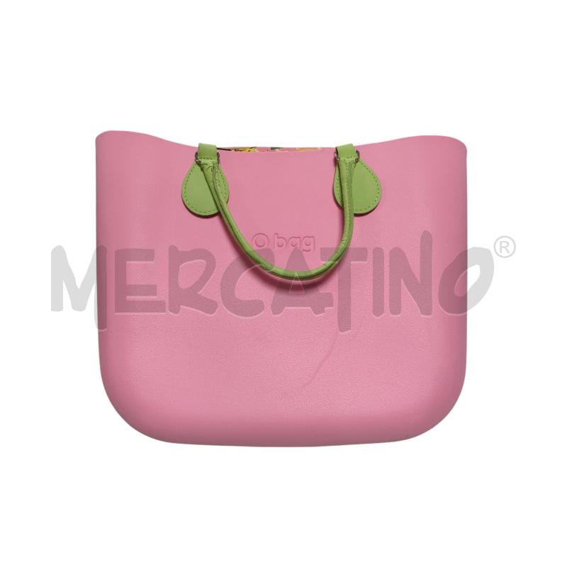 BORSA DONNA O BAG FUCSIA VERDE LIME  | Mercatino dell'Usato Torino via ceresole 1
